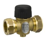 VZ219C Zone Valve, 2-Way, PN16, DN20, 22mm O/D Compression, Kvs 2.5 m³/h, M30 Actuator Connection, 5.5 mm Stroke, Stem Up Closed