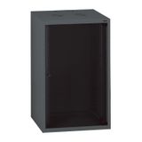 Wallmount fix cabinet Linkeo 19 inches 21U 600mm width 600mm depth