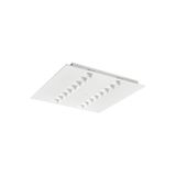 OPTIX RECESSED 600 2L 4000K WHT SSA02