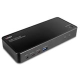 2 Port Type C MST KVM Docking Station Connect and share your peripherals between 2 USB Type C sources