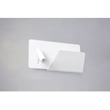 SUAU USB WHITE WALL LAMP WITH LED RIGHT READER HIG