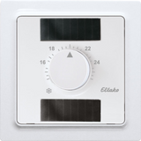 Wireless temperature controller in E-Design55, polar white glossy