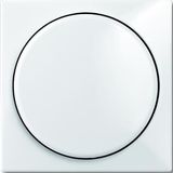 2115-94-507 Cover Plates (partly incl. Insert) for Dimmer Turn button None alpine white