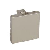 Arteor Blanking Plate 2 Module Square Champagne