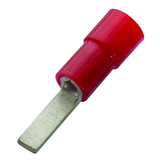 Flat pin insulated 0.25-1.5