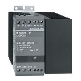 Solid state contactor 3-polig 20A/24-480VAC, 24-230VAC/DC