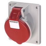 Mennekes Panel mounted recept., 16A3p9h400V, IP44 1633