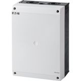 Insulated enclosure, HxWxD=280x200x125mm, +mounting plate