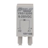 Protection diode module 6-250VDC for S-Relay socket