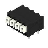 PCB terminal, 3.81 mm, Number of poles: 4, Conductor outlet direction: