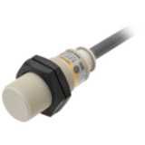 Proximity sensor, plastic body, inductive, M18, shielded, 5 mm, AC, 2-
