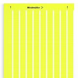 Device marking, Self-adhesive, 17 mm, Polyester, PVC-free, yellow