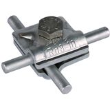 MV clamp Al f. Rd 8-10mm with hexagon screw