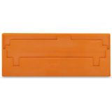 Separator plate 2 mm thick oversized orange