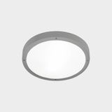 Ceiling fixture IP66 Basic Aluminium ø260mm E27 15W Grey