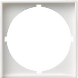 adapter fr. round 50 x 50 mm System 55 p.white