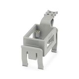 DIN rail mounting frame