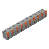 280-801/281-741 Component plug; for carrier terminal blocks; 2-pole; with 180R resistor; 5 mm wide; gray