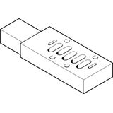 MUH-ZP-D-3-L-24G Intermediate plate