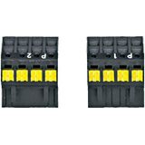 PNOZ X Set spring loaded terminals P1+P2