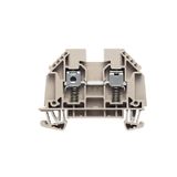 Feed-through terminal block, Screw connection, 4 mm², 690 V, 32 A, Num