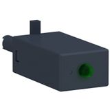 Harmony, Protection module, diode + green LED, for all sockets, 24...60 V DC