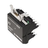 Interface adapter (relay), 10-pole plug according to DIN EN 60603-13, 