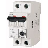 Motor-Protective Circuit-Breakers, 6,3-10A, 2p