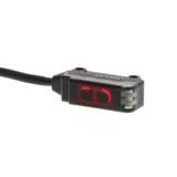 Photoelectric sensor, convergent-reflective, miniature, side view, 5-3 E3T 1034B