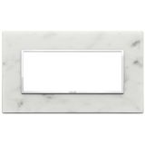 Plate 5M BS stone Carrara white