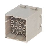 Han EEE module, crimp male