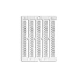 Tag for Legrand terminals 5x10mm, PC+ABS, white color, for SmartPrint-Plus