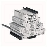 Allen-Bradley 700-HLT22U1 700-HL Electromechanical Relay Output, DPDT (2 C/O), w/ Spring Clamp Connections, 110/125V AC/DC, Touch Safe Terminal Construction