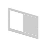 Blind Plate 1095mm B18 Sheet Steel for AC Modular enclosures