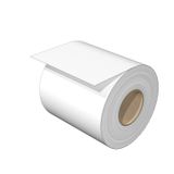 Device marking, Endless, Self-adhesive, 30000 x Vinyl film, white