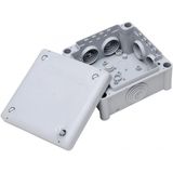 Junction box, surf.mounted, 102x102x55mm