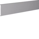 Lid made of PVC for slotted panel trunking DNG 75mm stone grey