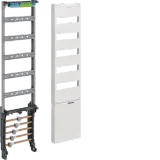 Distribution panel univers Z, 1050mm, 5-row, with busbars, 5-pole 12x5mm