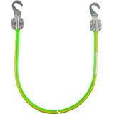 Earthing cable 16mm² / L 1.0m green/ yellow w. 2 open cable lugs (B) M