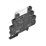 Relay module, 230 V UC ±10%, Green LED, Rectifier, 1 CO contact (AgSnO
