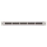 FLEX LINE Telephony Patchpanel 25xMMT-LSA, 19", 1U, RAL7035