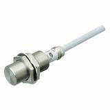 Proximity sensor, inductive, stainless steel face & body, long body, M E2FM0018F