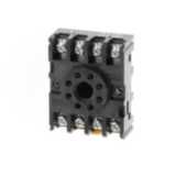 Socket, DIN rail/surface mounting, 8-pin, screw terminals (standard)