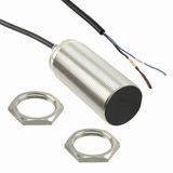 Proximity sensor, inductive, nickel-brass, long body, M30,shielded, 15