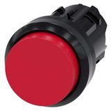 Pushbutton, 22 mm, round, plastic, red, pushbutton, raised, momentary contact…3SU1000-0BB20-0AA0-Z Y10