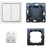 6716 UJ-84 CoverPlates (partly incl. Insert) Remote control White