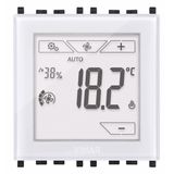 Domotic touch-thermostat 2M white