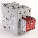 Allen-Bradley 100S-C72DJ14C Safety Contactor, 72 A, 24V DC with Integrated Diode, 24V DC with Integrated Diode, 3 Normally Open Power poles, 1 NOC & 4 NCC, Line Side Coil Termination, Standard Contact