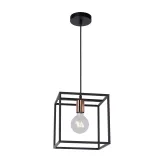 ARTHUR Pendant E27 25/25/25cm Black