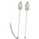 Pendant pair 500 mm white, prewired